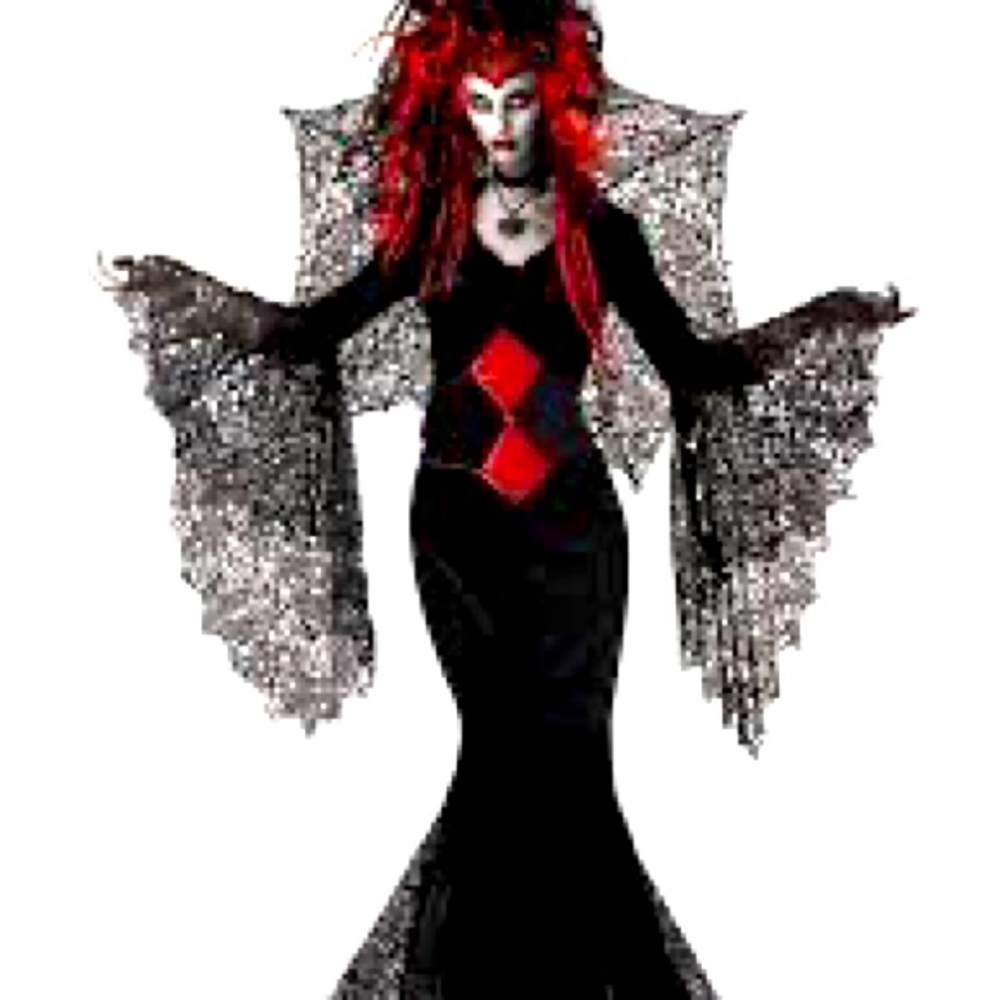 Halloween black widow woman’s costume